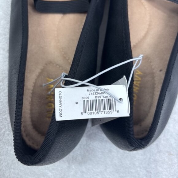Old Navy Women's Size 9 Black Classic Mary Jane Square-Toe Ballet Flats NWT - Picture 8 of 9